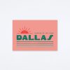 Archer Paper Goods Thinking Of You Dallas Postcard Postcards