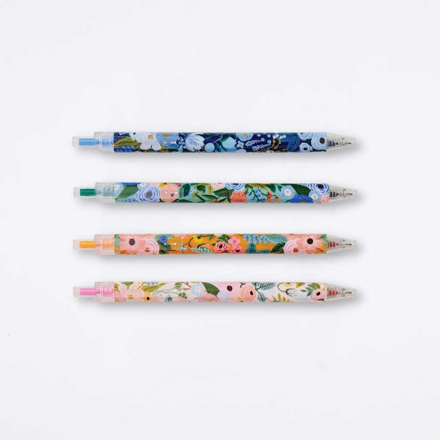 Rifle Paper Co Garden Party Gel Pen Set Of 4 Pens