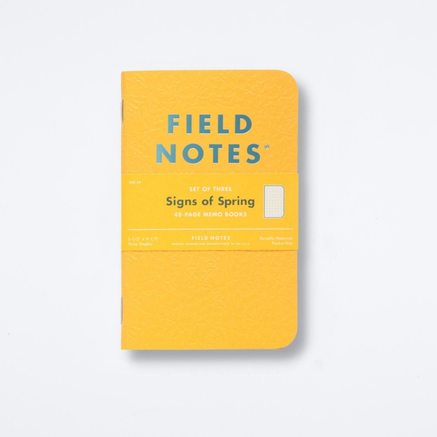 Field Notes Signs Of Spring Notebook Set Notebooks