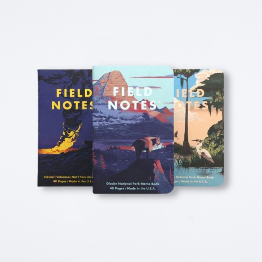 Field Notes National Park Notebook Set Series F Notebooks