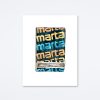 Mighty Strike Match Club Marta Atlanta Art Print Wall Art