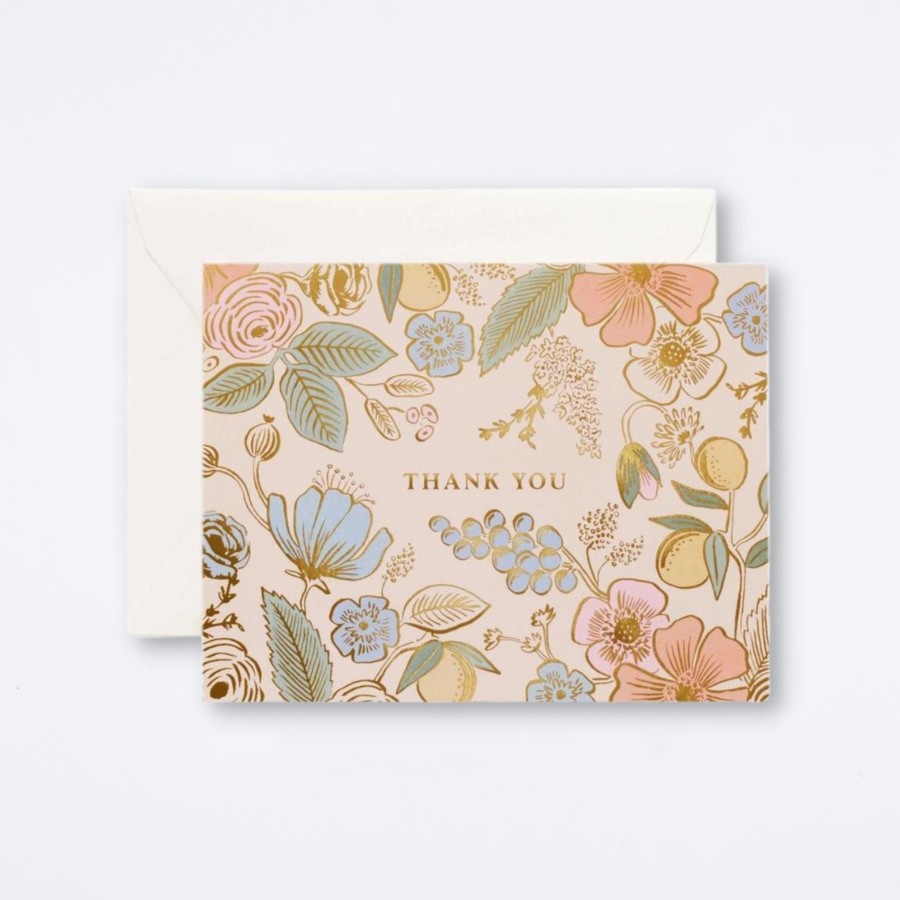 Rifle Paper Co Colette Thank You Card Boxed Card Sets