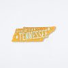 Noteworthy Tennessee Die Cut Vinyl Sticker Stickers