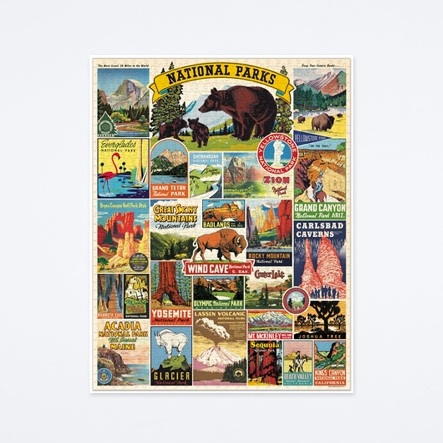 Cavallini & Co National Parks Puzzle Puzzles