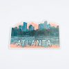 Noteworthy Atlanta Skyline Die Cut Postcard Postcards