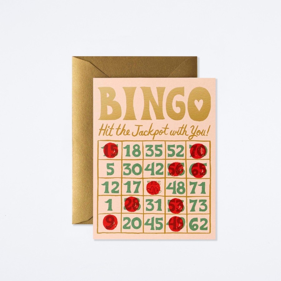 Rifle Paper Co Bingo Card Love