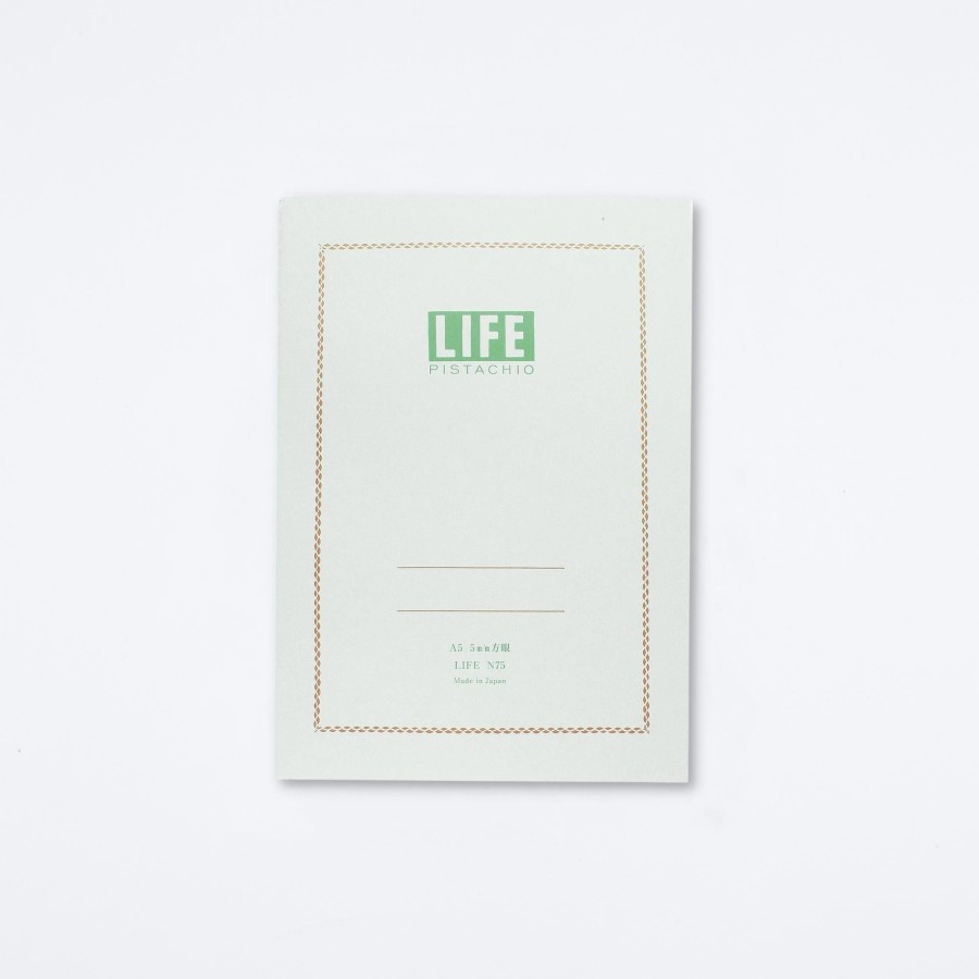 Life Stationery Life Pistachio A5 Notebook Notebooks