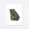 Rifle Paper Co Georgia Wildflowers Art Print Regional