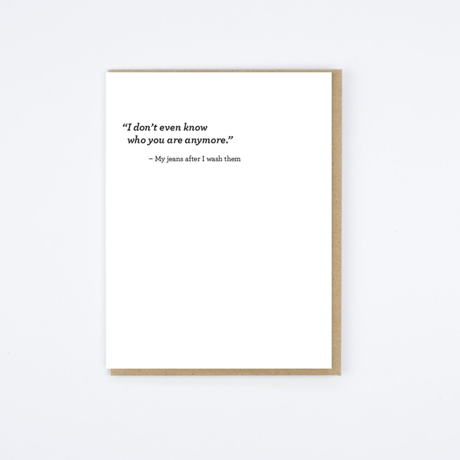 Sapling Press Who You Are Card Humor