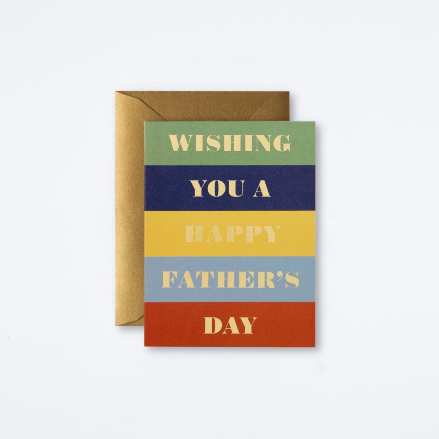 Rifle Paper Co Color Block Father'S Day Card Father'S Day