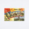 Found Image Press Greetings From Dallas State Postcard Postcards