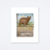 Mighty Strike Match Club Yellowstone Art Print Wall Art