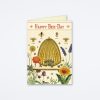 Cavallini & Co Happy Birthday Bee Card Birthday