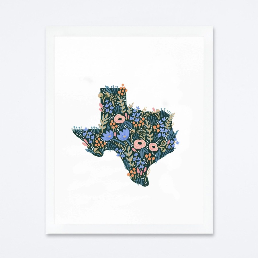 Rifle Paper Co Texas Wildflowers Art Print Regional