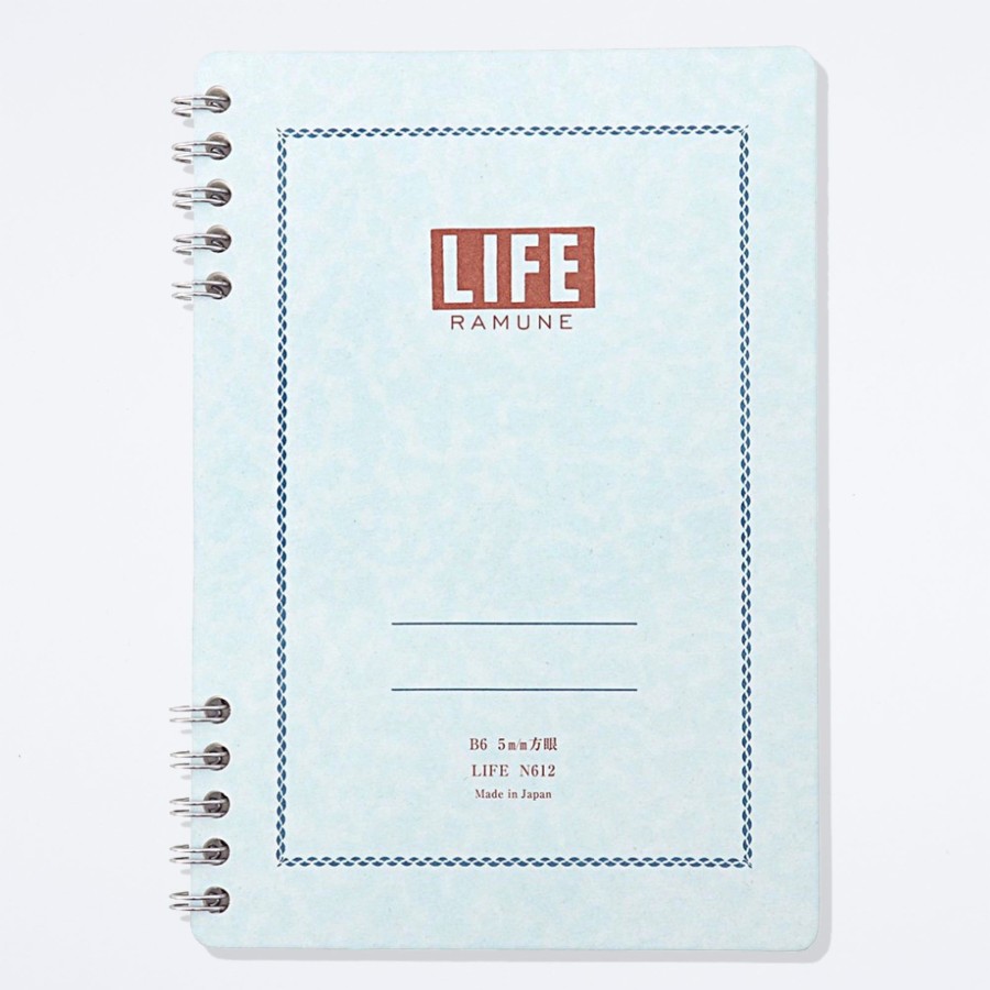 Life Stationery Life Ramune Ringed B6 Notebook Notebooks