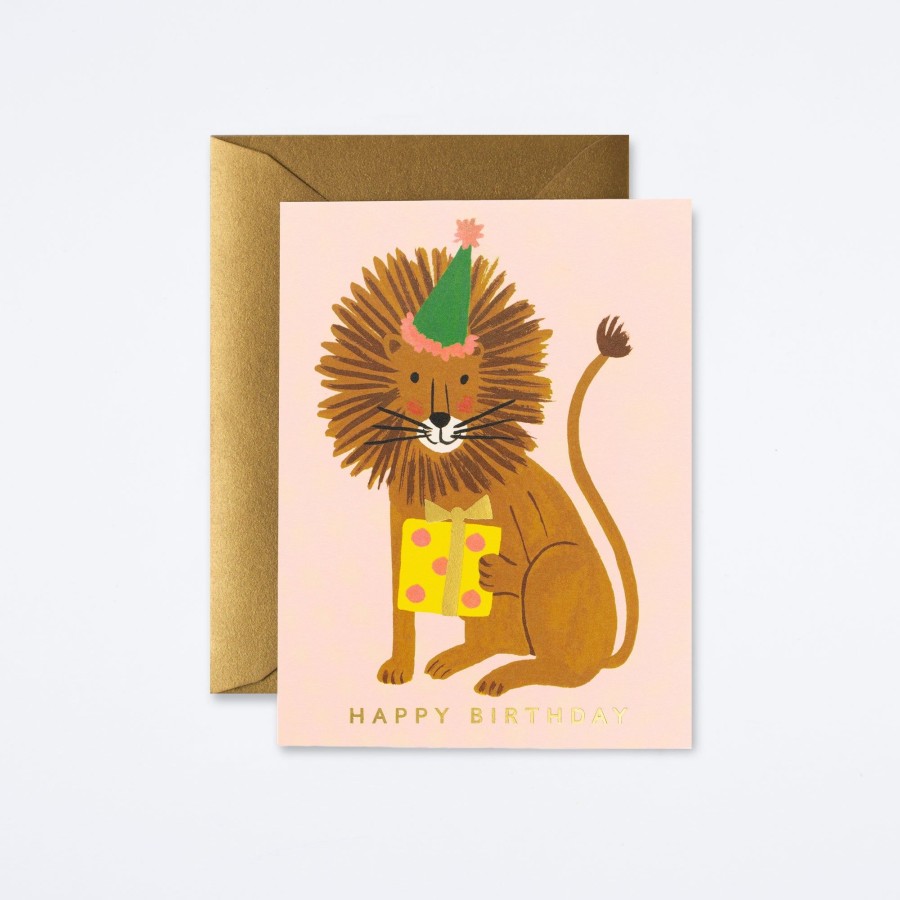 Rifle Paper Co Lion Birthday Card Birthday