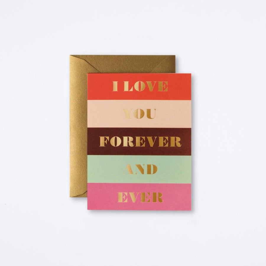 Rifle Paper Co Color Block Love Card Love