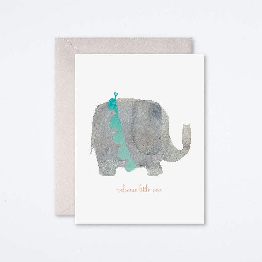 E Frances Paper Welcome Little One Elephant Baby