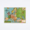 Cavallini & Co Europe Map 3 Wrap Wall Art