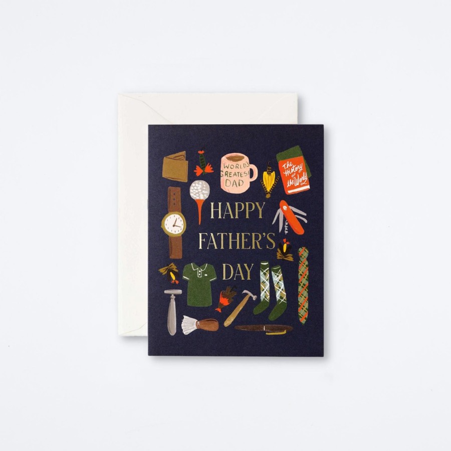 Rifle Paper Co Dad'S Favorite Things Card Father'S Day