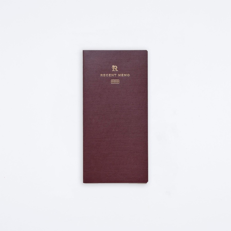 Life Stationery Grid Slim Recent Memo Notebooks