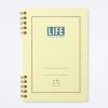 Life Stationery Life Cinnamon Ringed B6 Notebook Notebooks