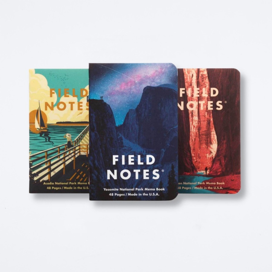 Field Notes National Parks Notebook Set Series A Notebooks