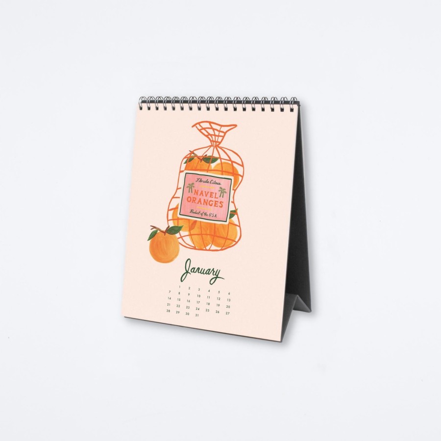 Rifle Paper Co 2024 Fruit Stand Desk Calendar Home