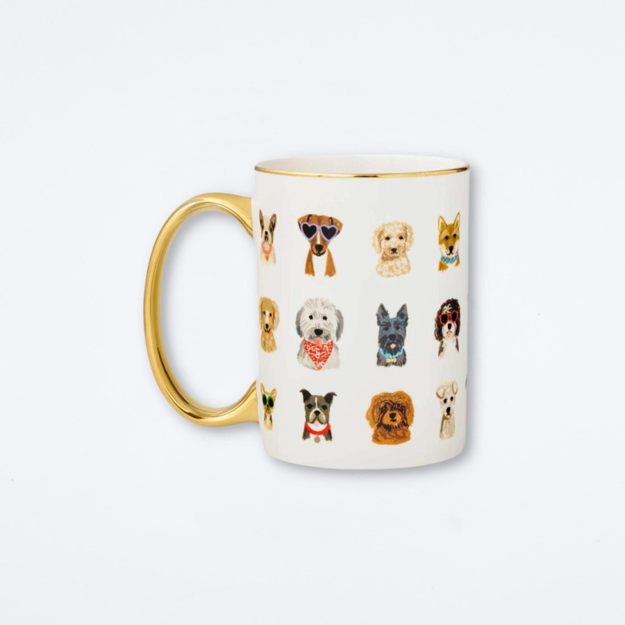 Rifle Paper Co Dog Days Porcelain Mug Home