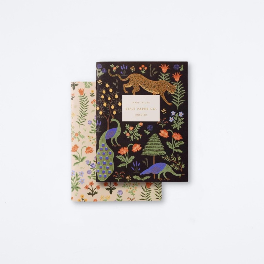 Rifle Paper Co Pair Of 2 Menagerie Pocket Notebooks Notebooks