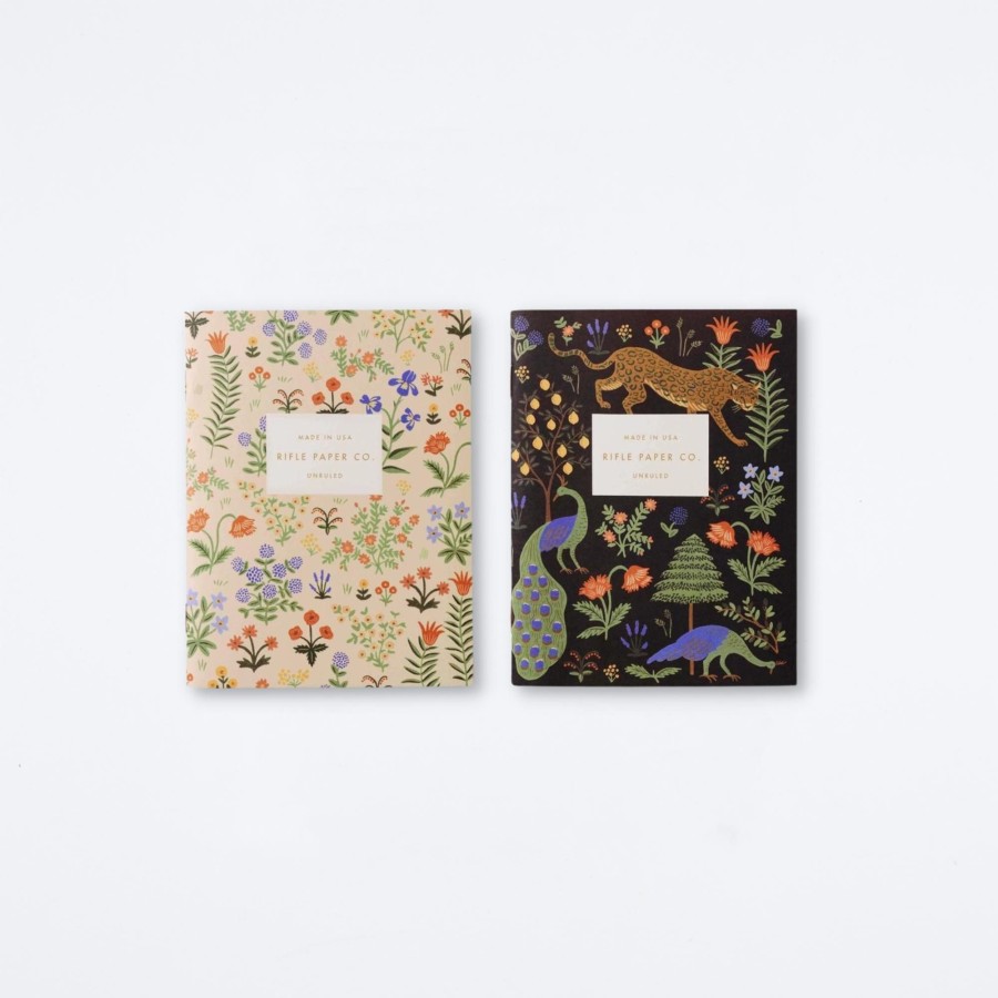 Rifle Paper Co Pair Of 2 Menagerie Pocket Notebooks Notebooks