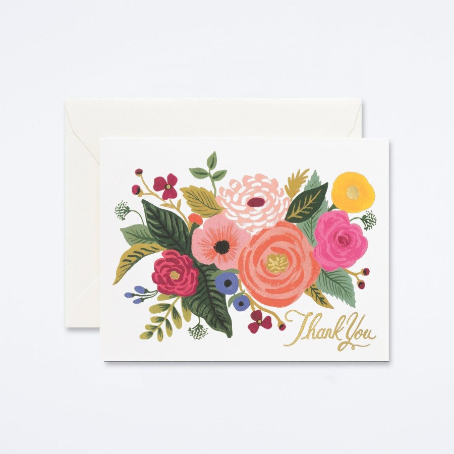 Rifle Paper Co Juliet Rose Thank You Card Thank You