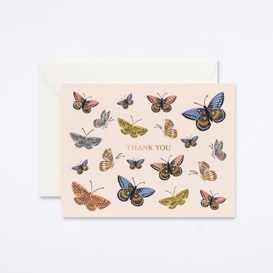 Rifle Paper Co Monarch Thank You Card Boxed Card Sets