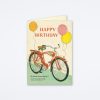 Cavallini & Co Happy Birthday Bicycle Card Birthday