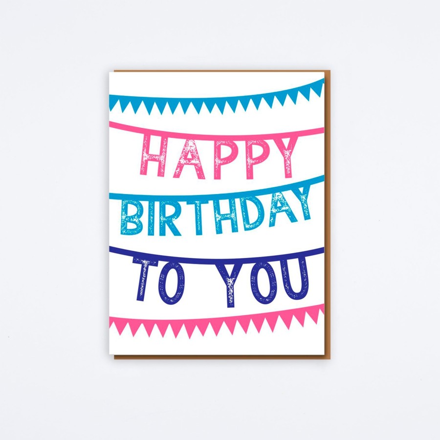 1973 Birthday Flags Card Birthday