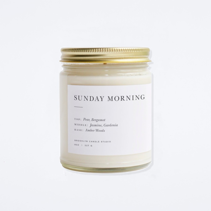 Brooklyn Candle Studio Sunday Morning Minimalist Candle Candles