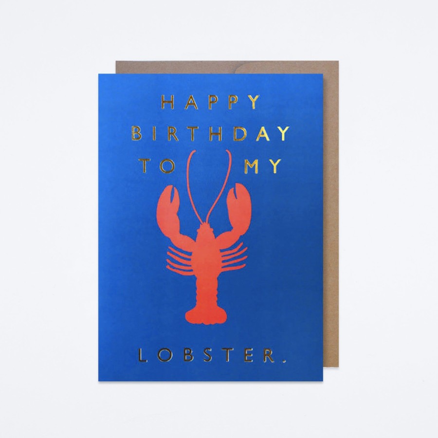 J Falkner My Lobster Birthday Card Birthday