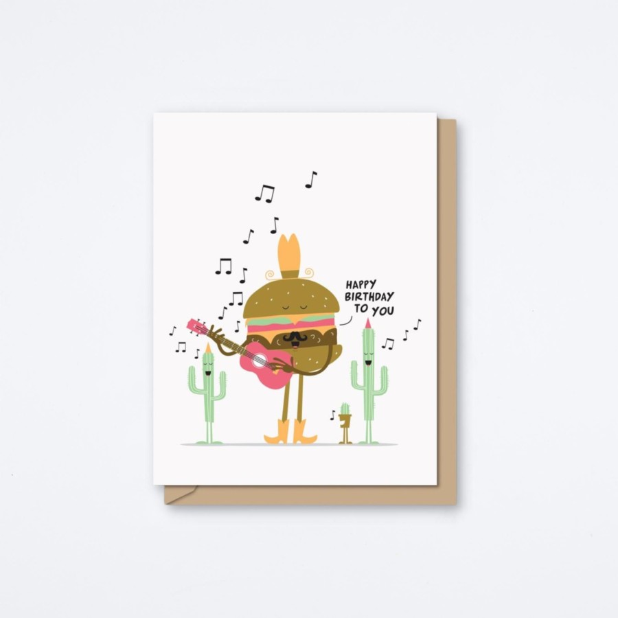 Maginating El Hamburguesa Card Birthday