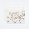 Rifle Paper Co Happy Anniversary Card Love