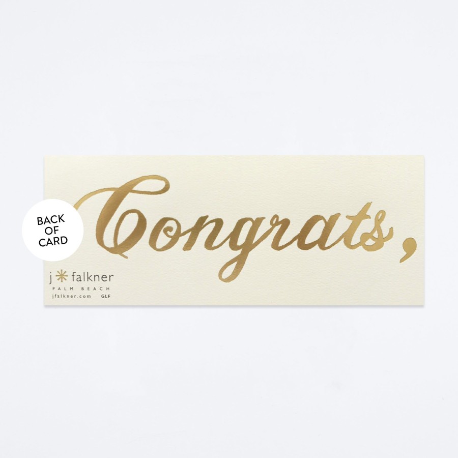 J Falkner Graduate Banner Card Congrats