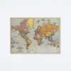 Cavallini & Co World Map Wrap Wall Art