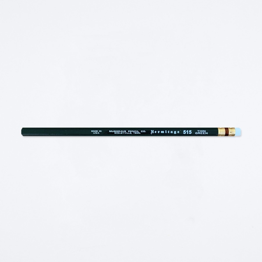 Musgrave Pencil Co Hermitage Thin Green Pencil Colored Pencils