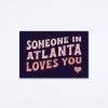 Archer Paper Goods Loves You Atlanta Postcard Postcards