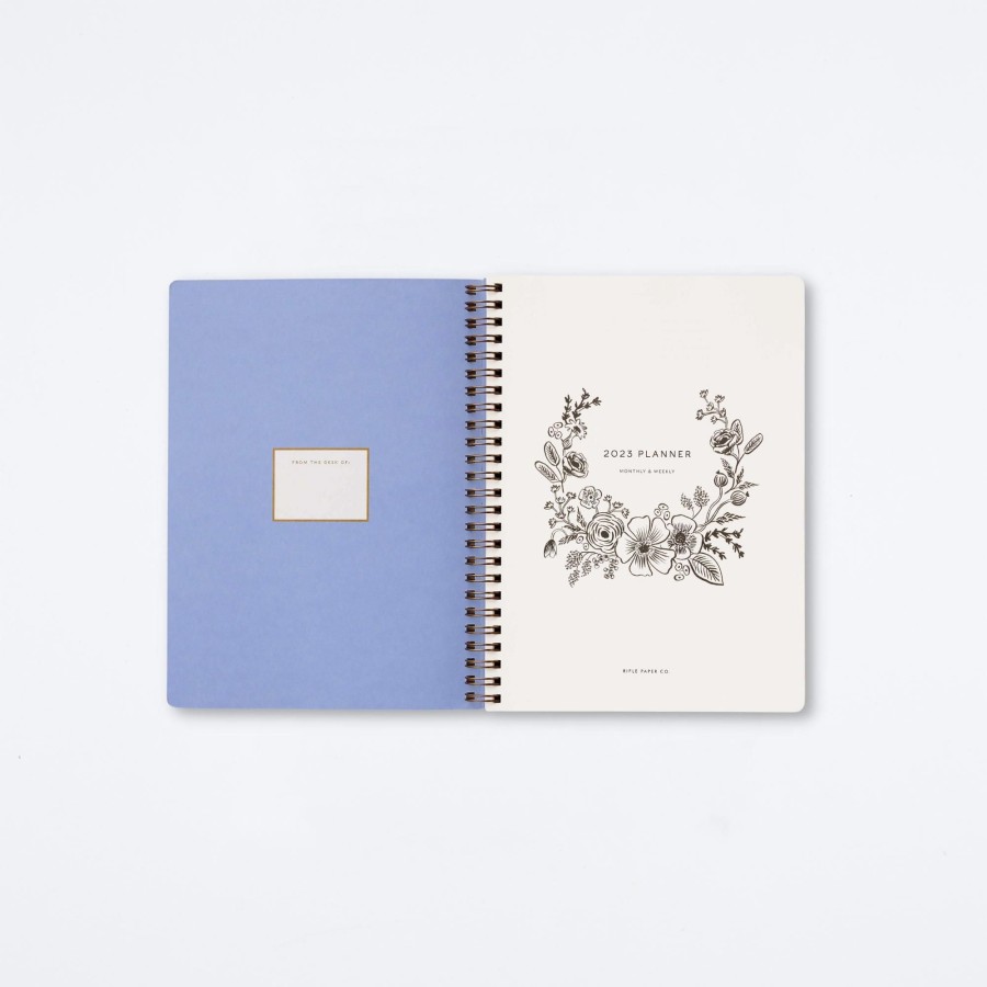 Rifle Paper Co 2023 12-Month Softcover Spiral Planner Notebooks