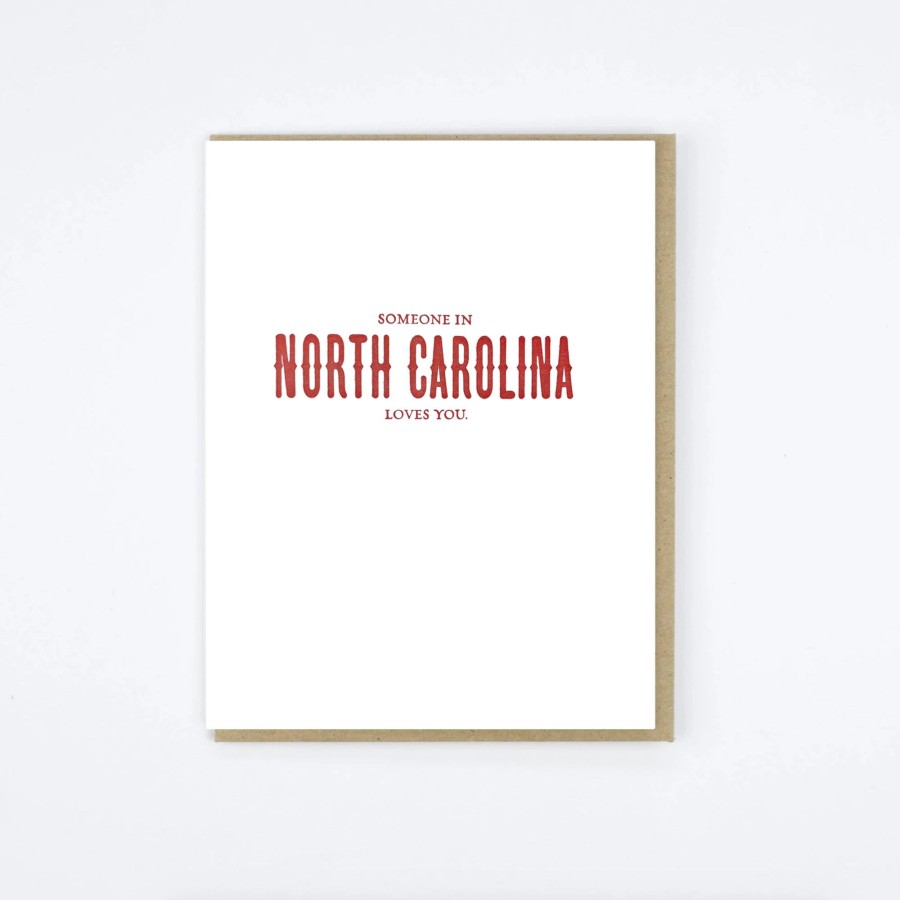 Sapling Press North Carolina Loves Card Love