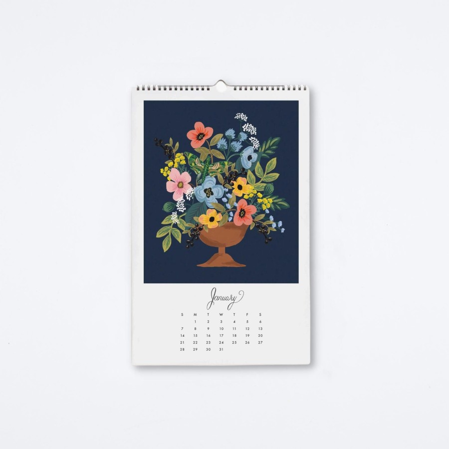 Rifle Paper Co 2024 Floral Studies Wall Calendar Home