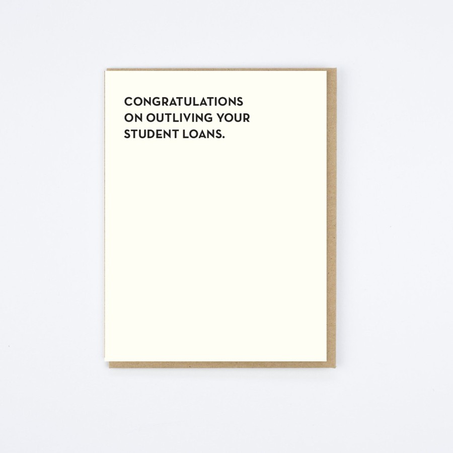 Sapling Press Student Loans Card Birthday