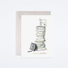 E Frances Paper Grad Book Stack Card Graduation