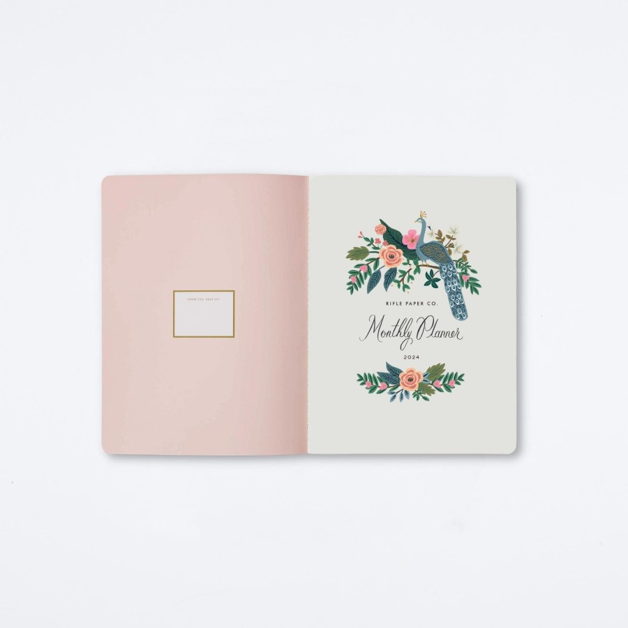 Rifle Paper Co 2024 Peacock Appointment Notebook Notebooks