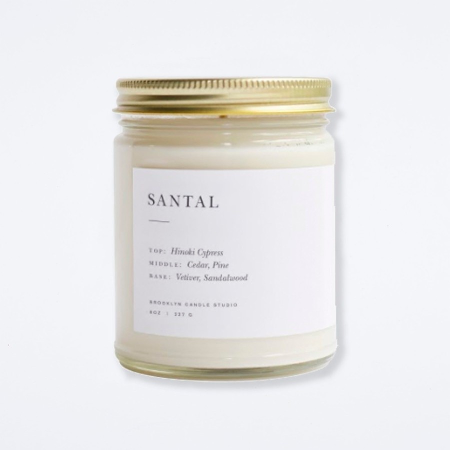 Brooklyn Candle Studio Santal Minimalist Candle Home